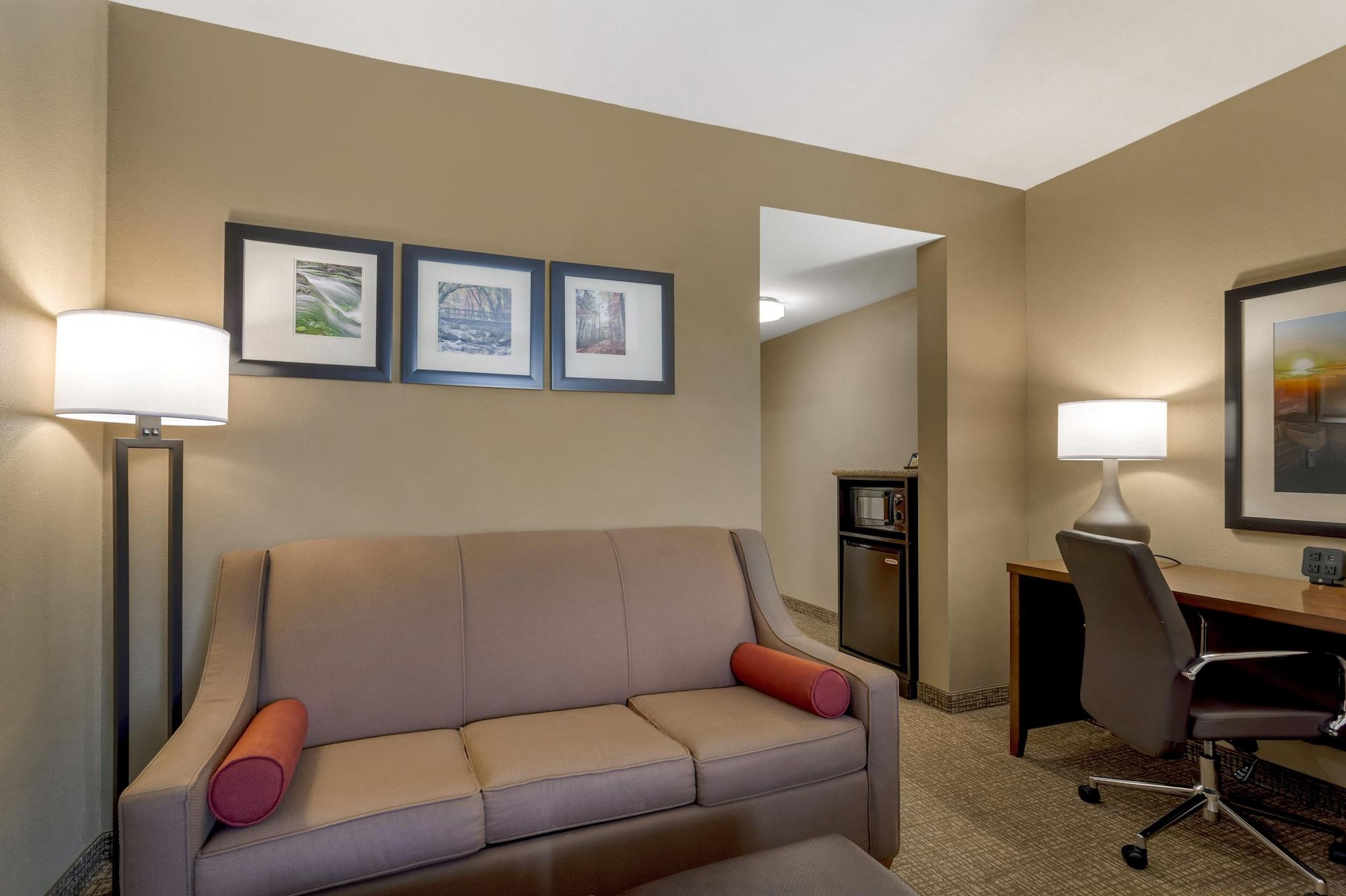 Comfort Suites North Knoxville Exterior foto